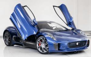 Jaguar C-X75 Blue 007 Spectre 2015 года